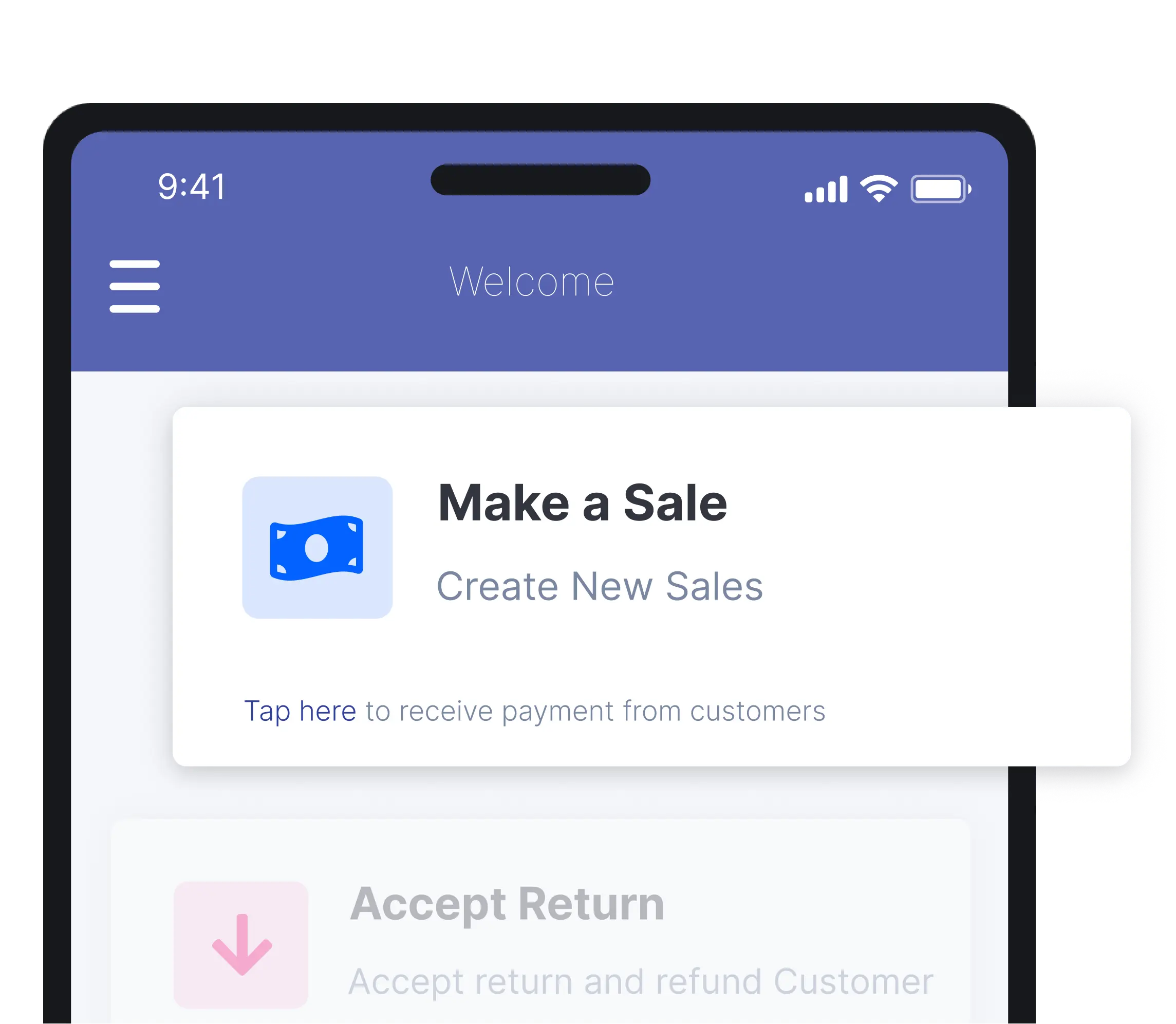 make a sale Screenshot